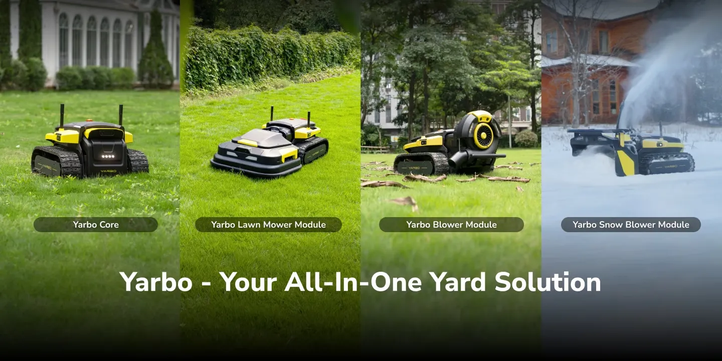 Yarbo 一台四役の屋外ロボット